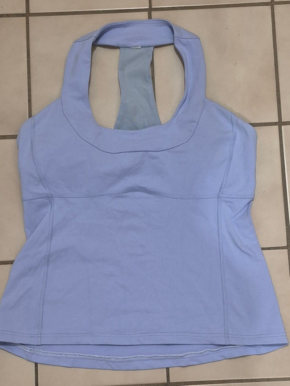 Lululemon Scoop Neck Tank Lavender Dusk / Heathered Lavender Dusk Size 10